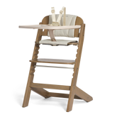Frankie Highchair - Walnut on a white background