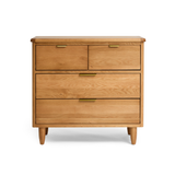 George dresser with three drawers on a white background