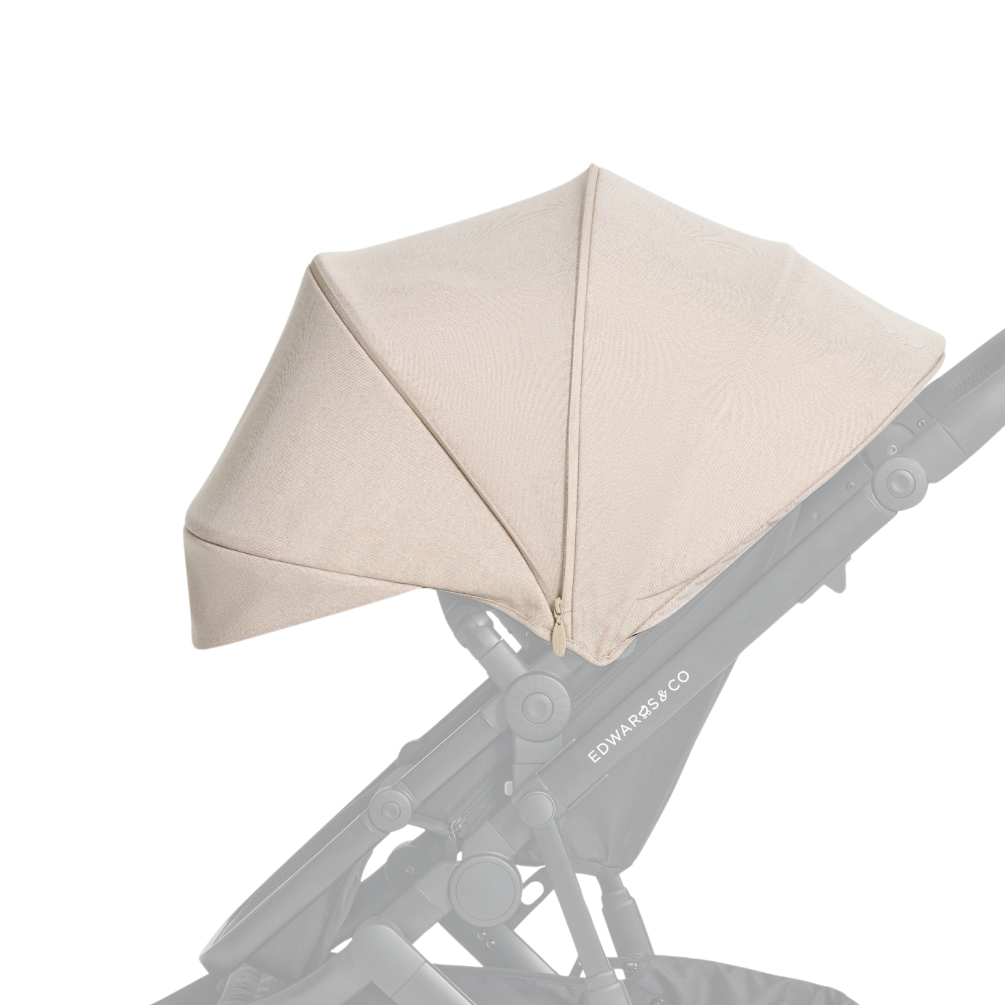 Sand Canopy of Oscar Nu pram from Edwards & Co