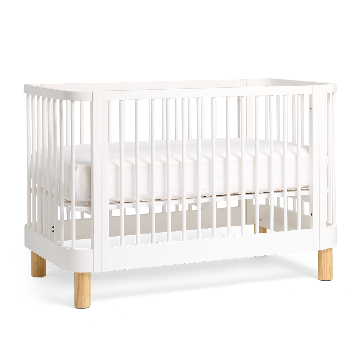 Florence Natural legs Mattress High