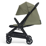 Lucci Travel Pram for airplanes Khaki Green on a white background