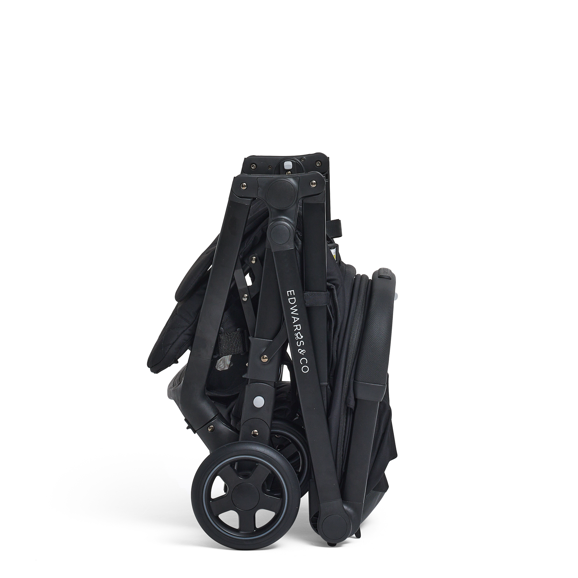 Folded Lucci stroller