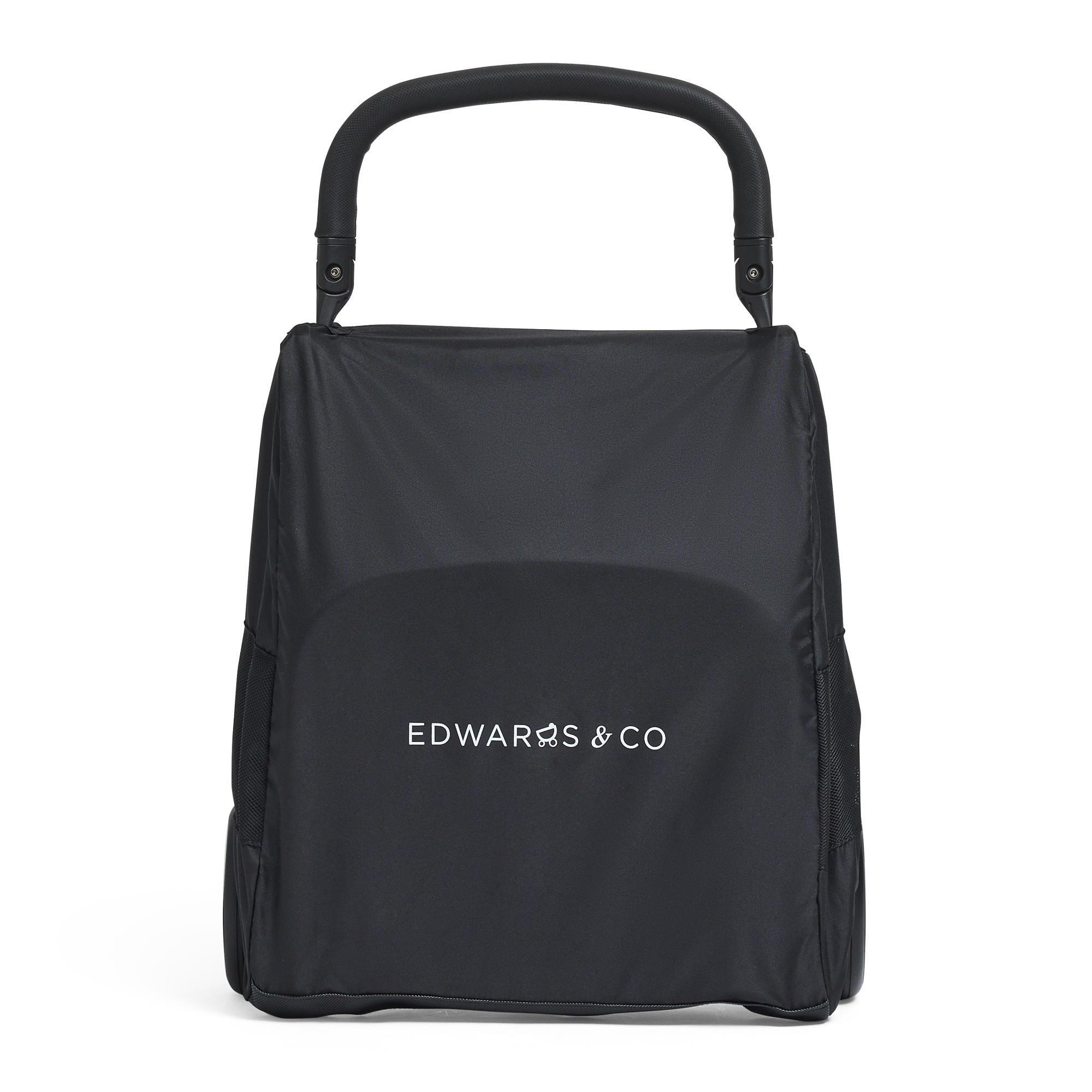 Lucci travel pram inside travel bag from Edwards & Co front of view