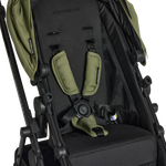 Close-up of Oscar Nu Fern pram seat