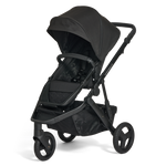 Black Oscar Nu stroller on a white background