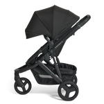 Edwards & Co Oscar Nu pram with canopy - Black Luxe
