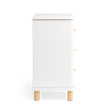Florence Dresser with natural legs on a side view
