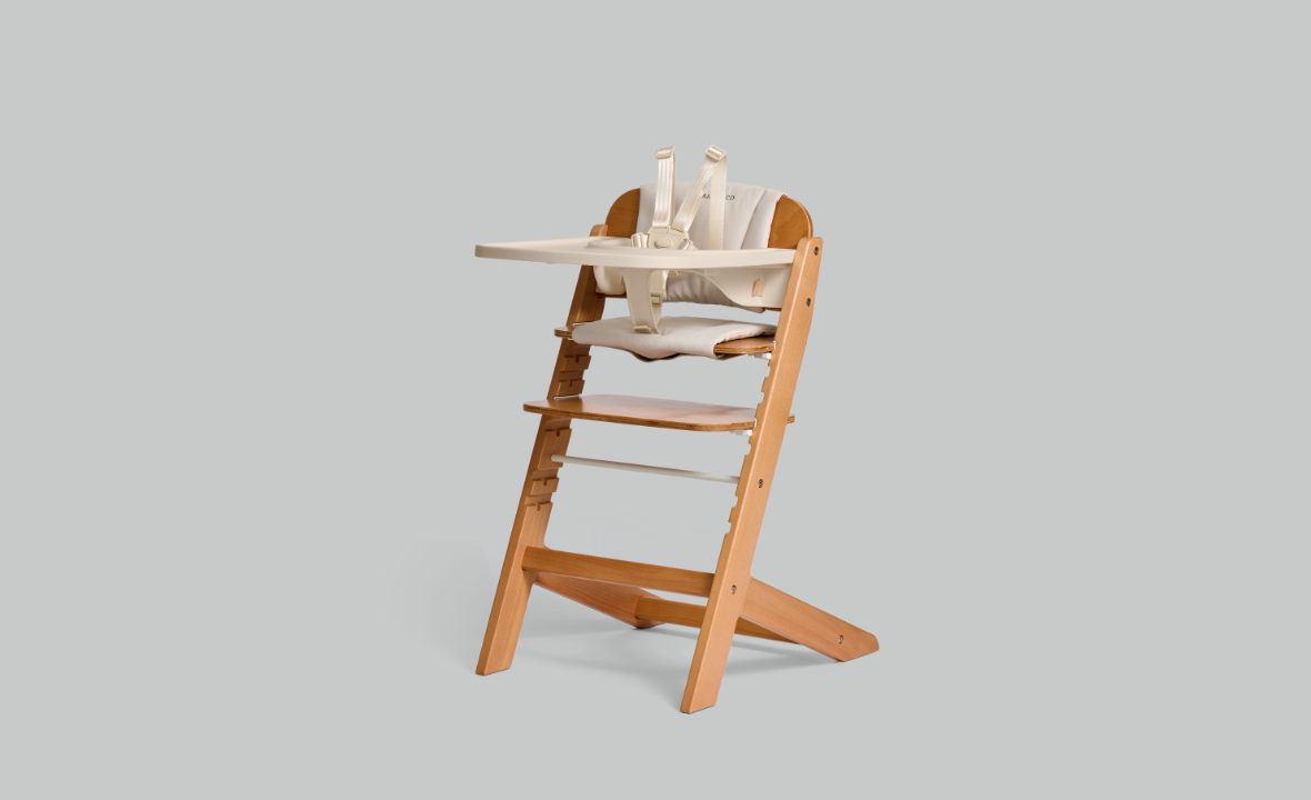 Frankie Highchair with Natural Colour