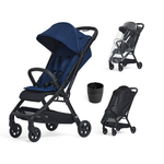 Lucci Pram Bundle Midnight Blue colour on a white background