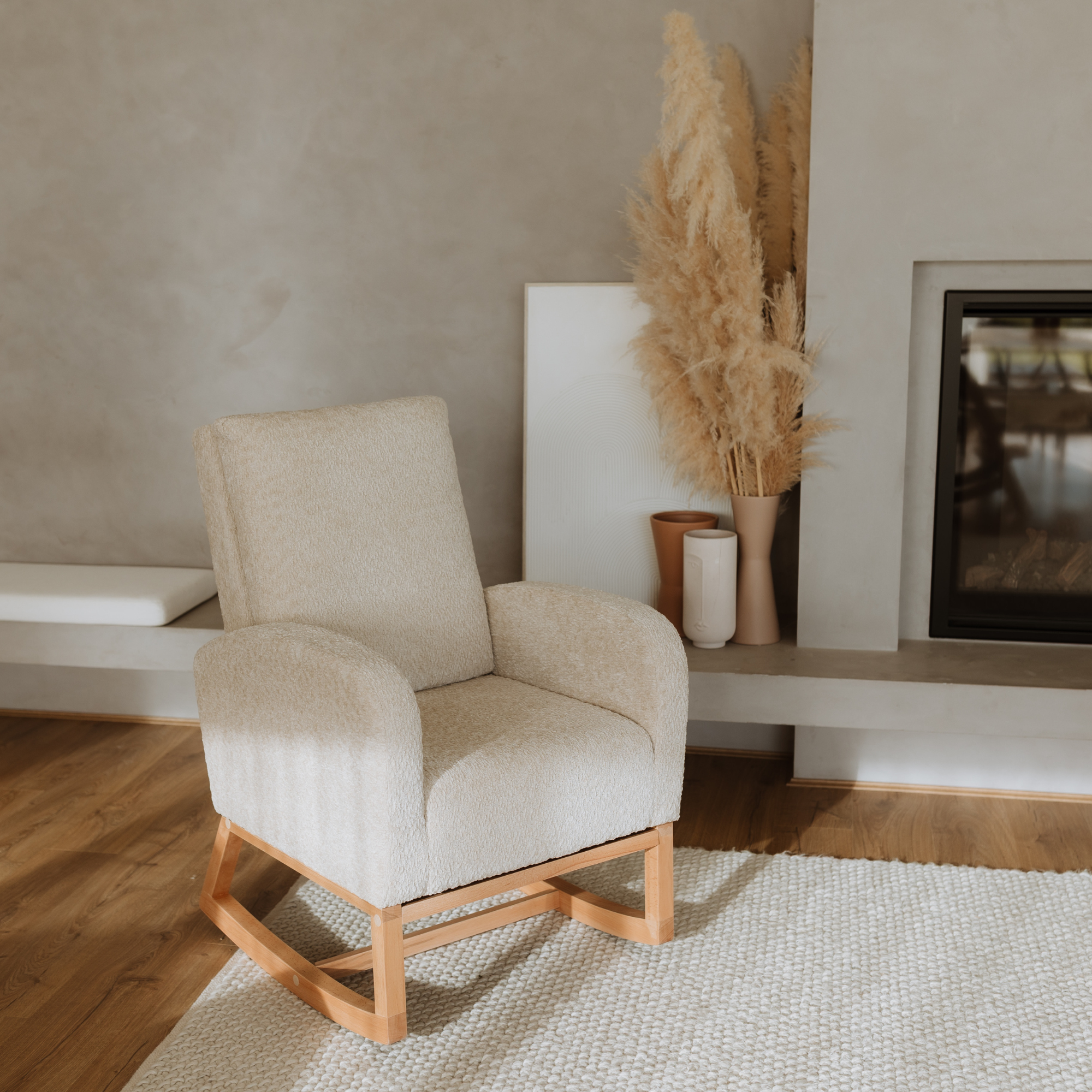 Myla Nursing Chair in a living room