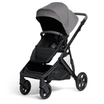 Olive pram Slate colour from Edwards & Co