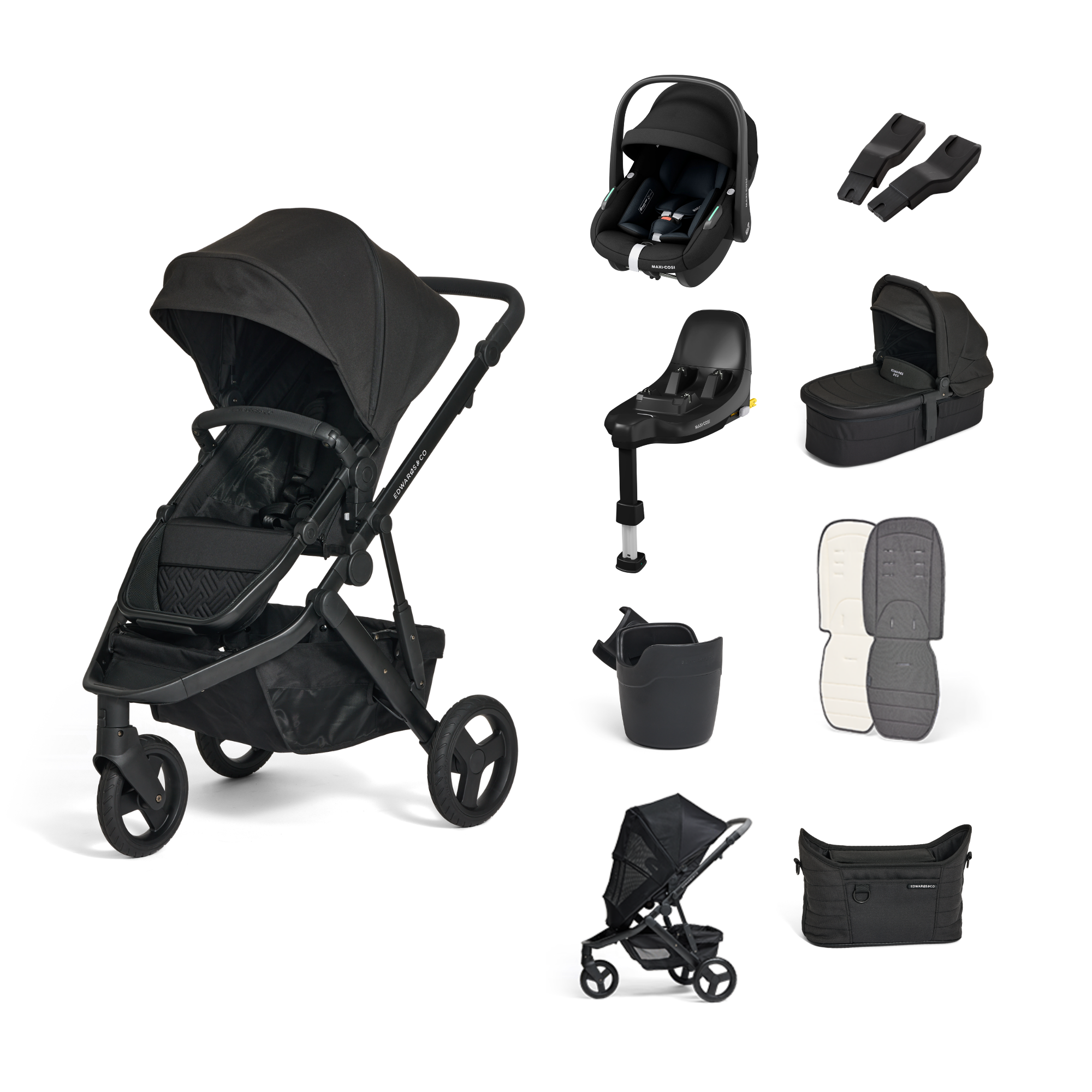 Oscar Nu Essentials Bundle in Black Colour