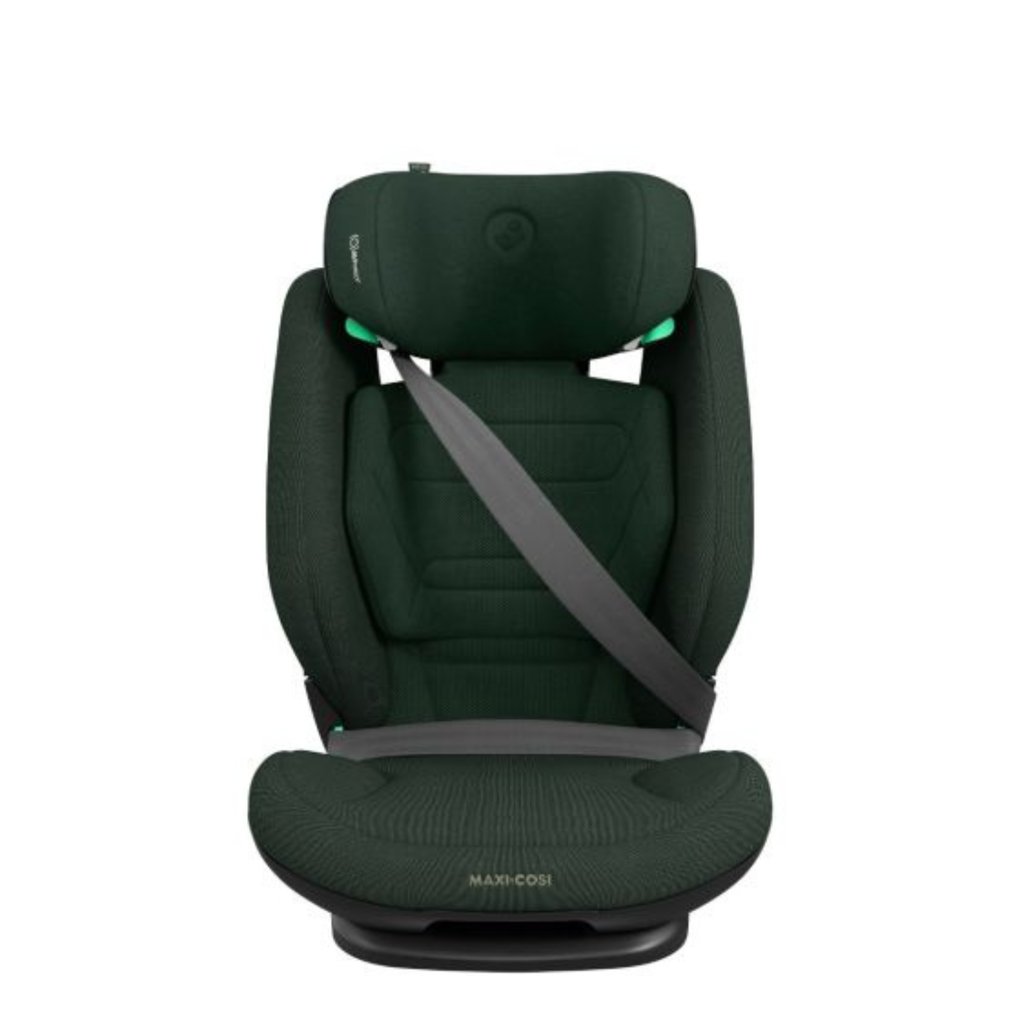 Maxi-Cosi RodiFix Pro² i-Size in green colour on a front view
