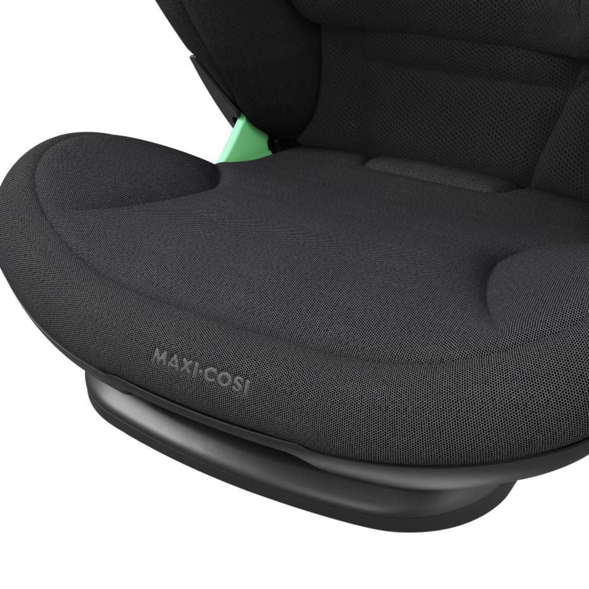 Maxi-Cosi Rodifix car seat with black cushion on a white background