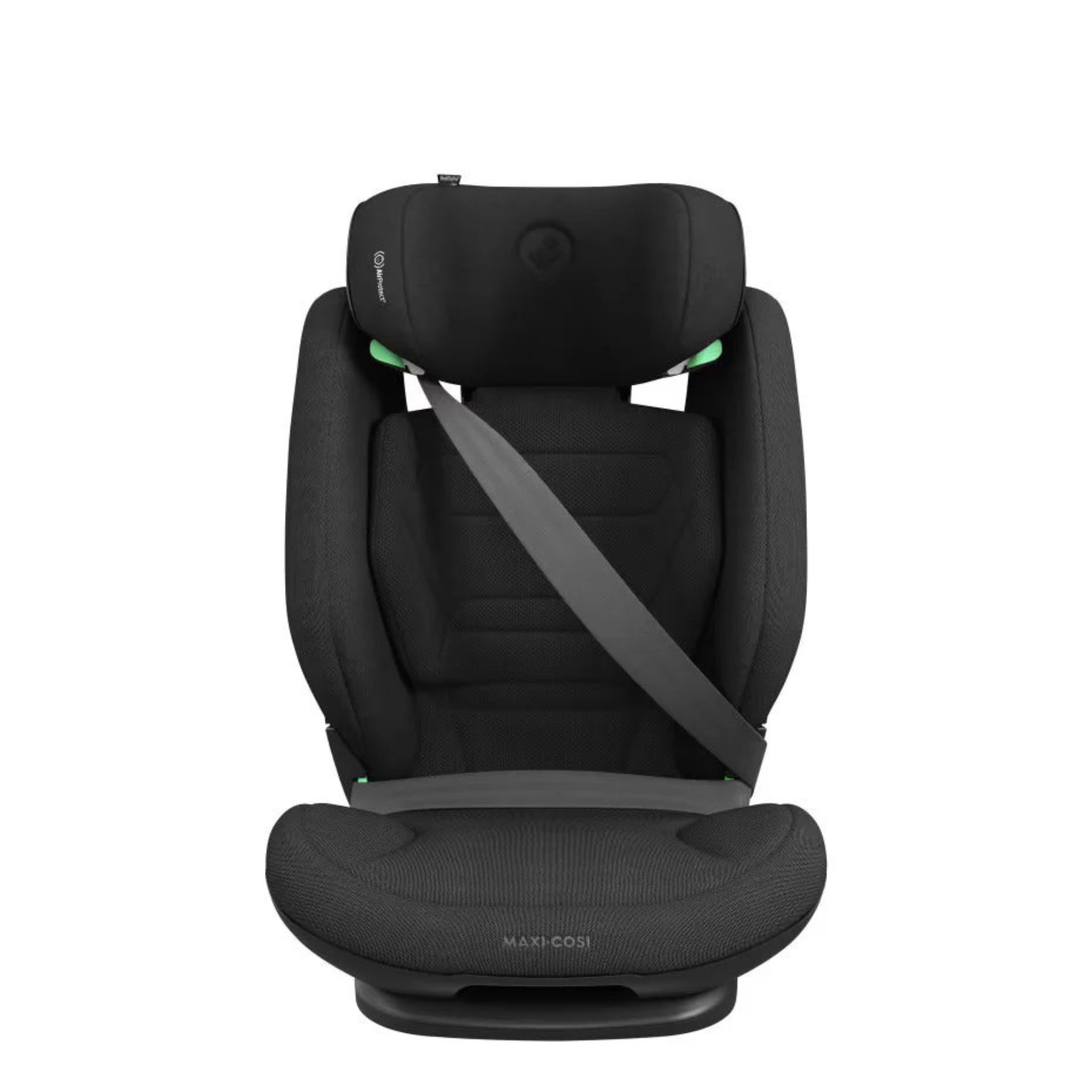 Maxi-Cosi RodiFix Pro² i-Size in black colour on a front view 