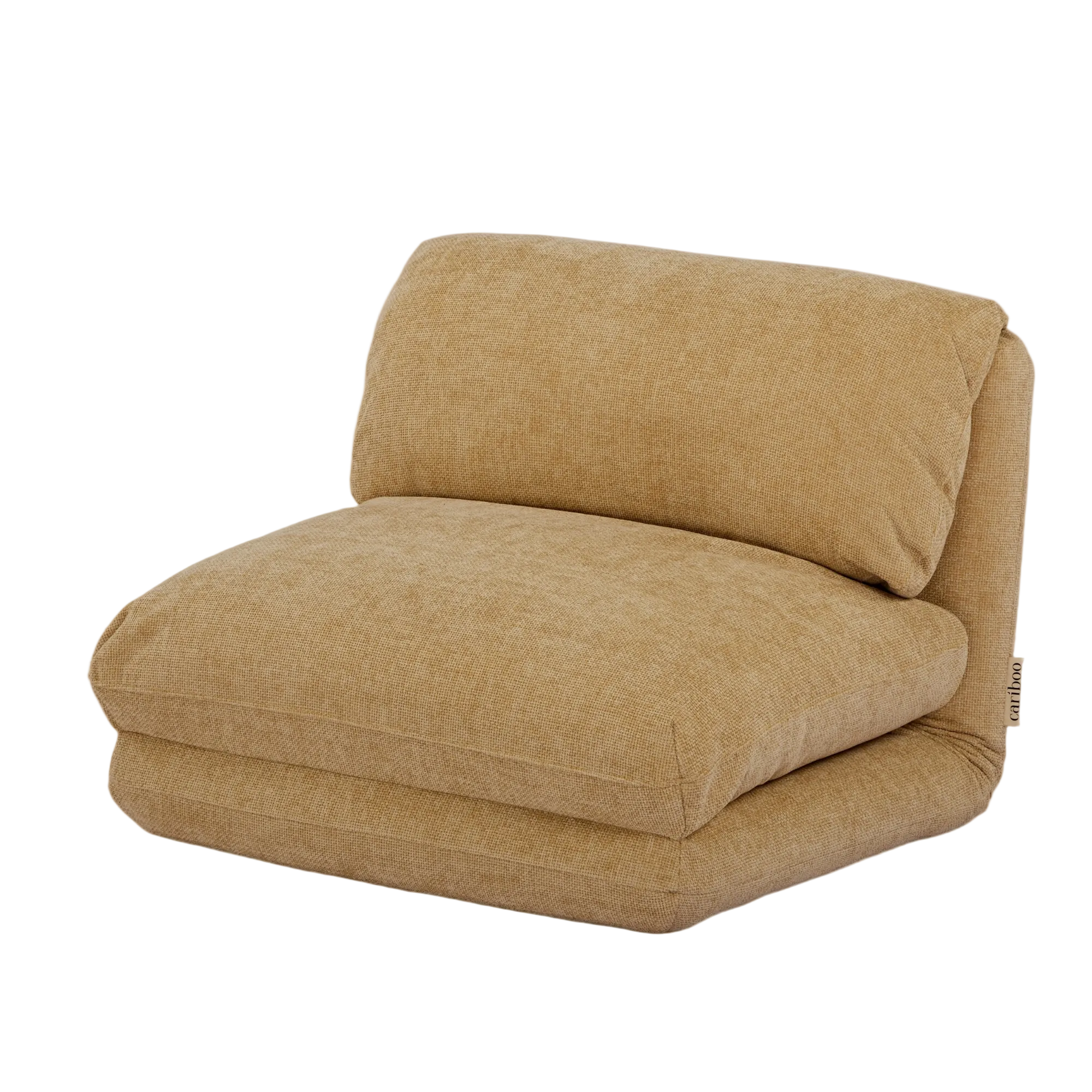 Rylee Recliner in Honey colour on a transparent background