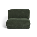 Green Rylee Recliner on a white background