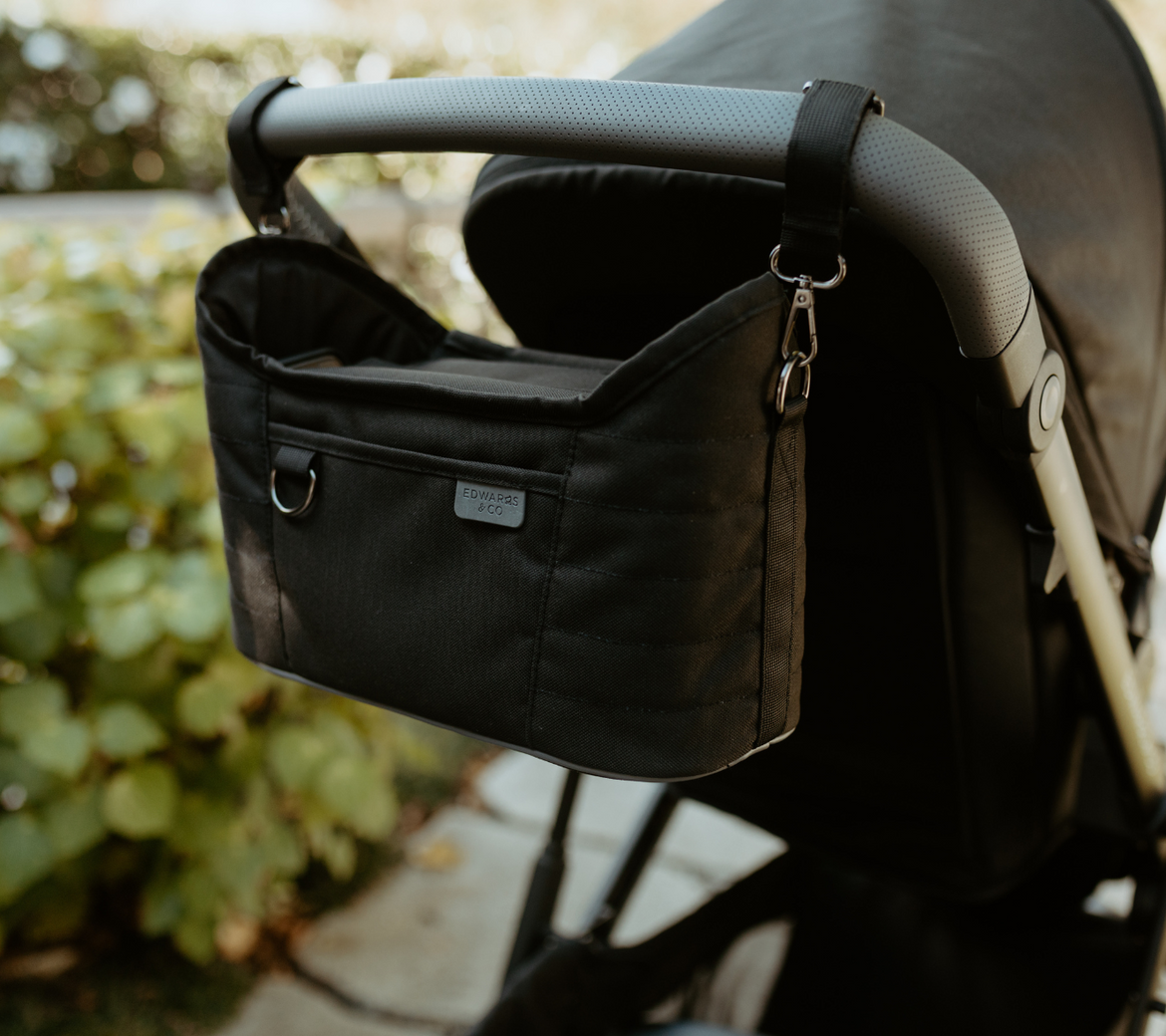 QR code Stroller Organiser packaging – Edwards & Co