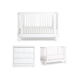 White Florence Nursery Bundle on a white background