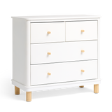 Florence Dresser White / Natural (Damaged Box)