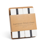 Edwards & Co bamboo Carry Cot fitted sheet with a smooth, secure fit.