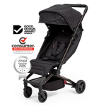 Otto Travel Pram in Black is recommended by Consumer Magazine