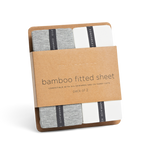 Breathable bamboo fitted sheet designed for Edwards & Co Carry Cots.